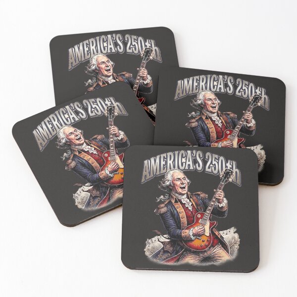Item preview, George Washington Rocking Out America's 250th Guitar designed and sold by NCalNoveltees.