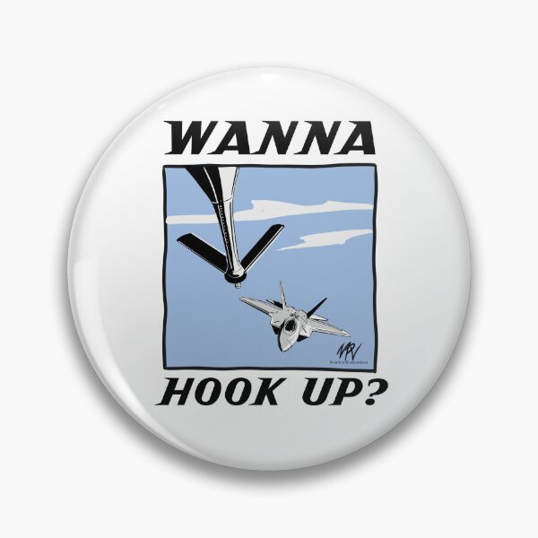 Item preview, Wanna Hook Up? designed and sold by MPV Aviation Illustrations.