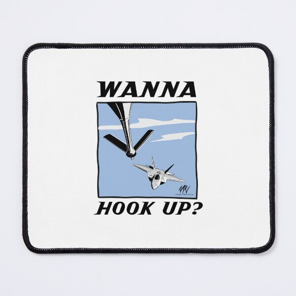 Item preview, Wanna Hook Up? designed and sold by MPV Aviation Illustrations.