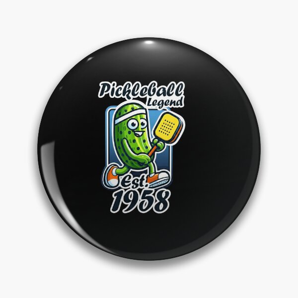 Item preview, Pickleball Legend Est 1958 Funny Vintage Sports Birthday Design designed and sold by msaloyach.