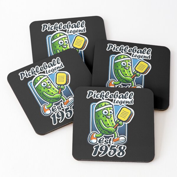 Item preview, Pickleball Legend Est 1958 Funny Vintage Sports Birthday Design designed and sold by msaloyach.