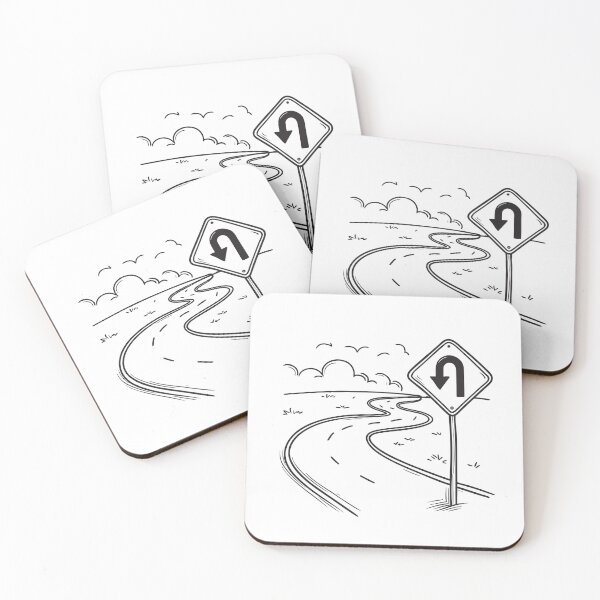 Item preview, U Turn Sign at Roadside designed and sold by rasagamastore.