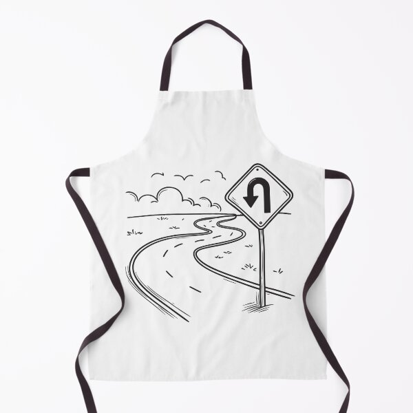 Item preview, U Turn Sign at Roadside designed and sold by rasagamastore.