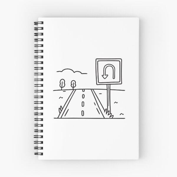 Item preview, U Turn Sign Just Off Roadside designed and sold by rasagamastore.