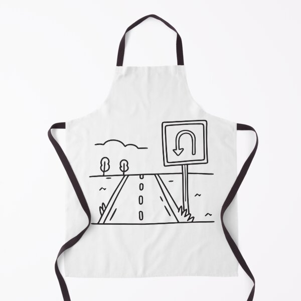Item preview, U Turn Sign Just Off Roadside designed and sold by rasagamastore.