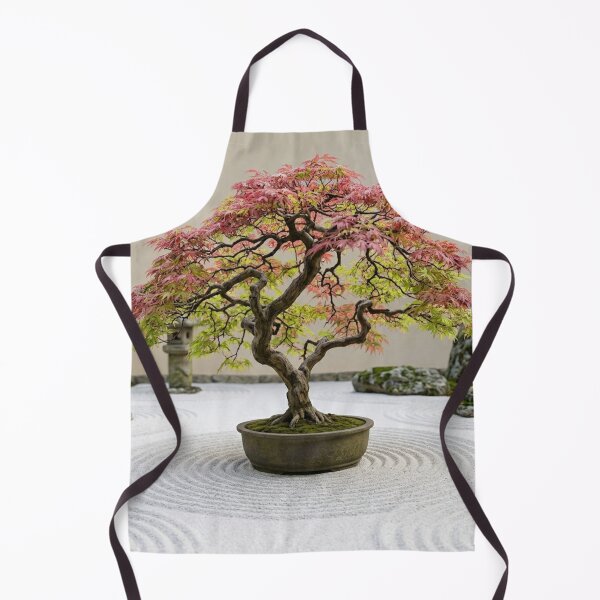 Item preview, Bonsai 盆栽 - Miniature Japanese Maple Tree in Pot designed and sold by Purrfecta.