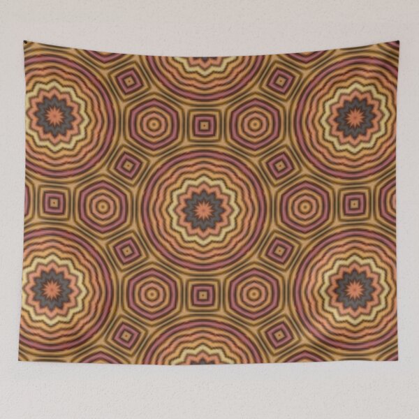 Item preview, Aztec Glyph Pattern designed and sold by Shy Fractal Designs.