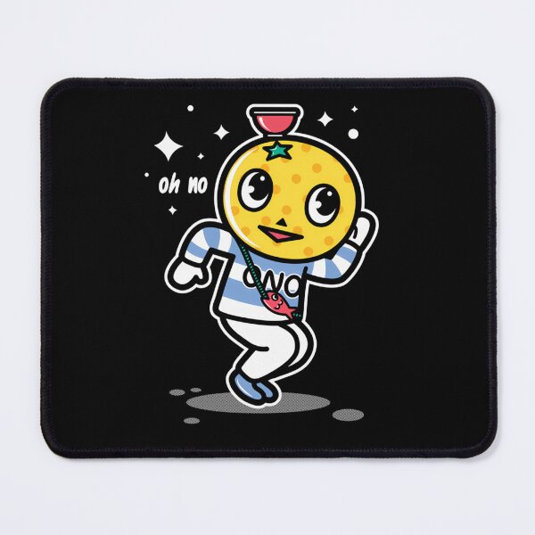 Item preview, Happy Yellow Circular Mascot designed and sold by kouzun ⭐⭐⭐⭐⭐.