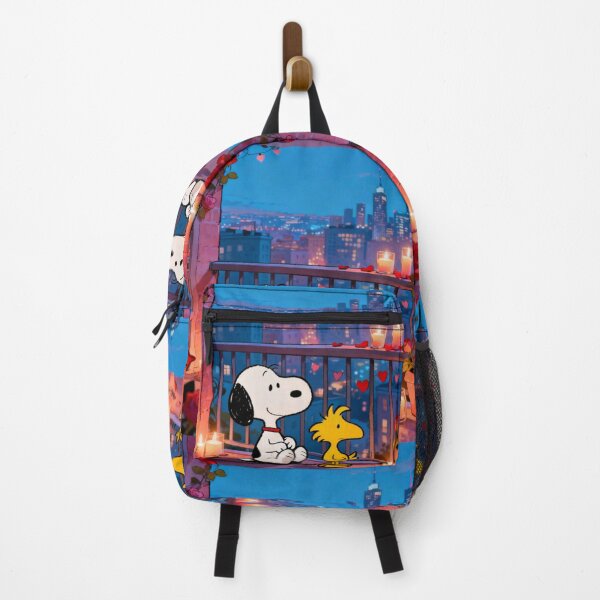 Item preview, Snoopy Night Skyline Valentine Art designed and sold by Innova_Creations.