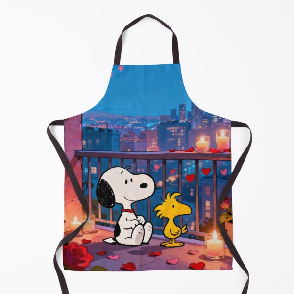 Item preview, Snoopy Night Skyline Valentine Art designed and sold by Innova_Creations.