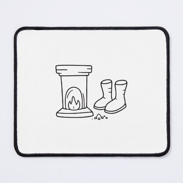 Item preview, Ugg Boots Beside Fireplace designed and sold by rasagamastore.