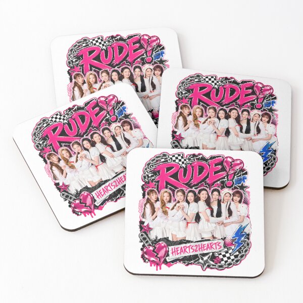 Item preview, Hearts2Hearts RUDE Album Trendy Kpop Collectible Fans Edition Bundle designed and sold by Valereekmerch.