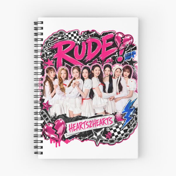 Item preview, Hearts2Hearts RUDE Album Trendy Kpop Collectible Fans Edition Bundle designed and sold by Valereekmerch.