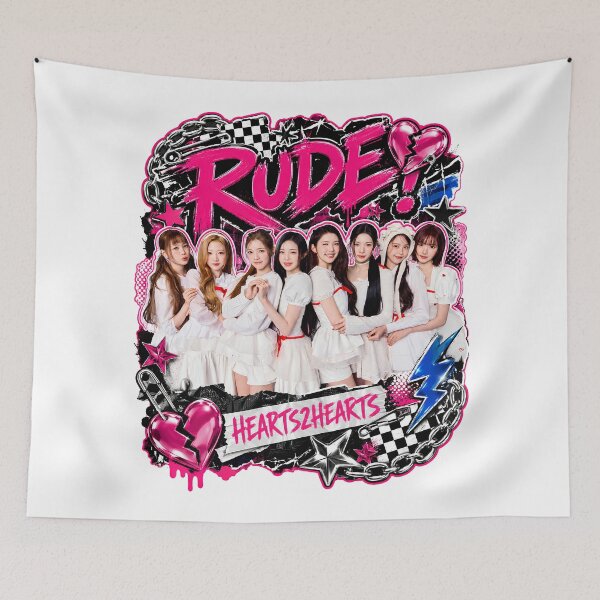 Item preview, Hearts2Hearts RUDE Album Trendy Kpop Collectible Fans Edition Bundle designed and sold by Valereekmerch.