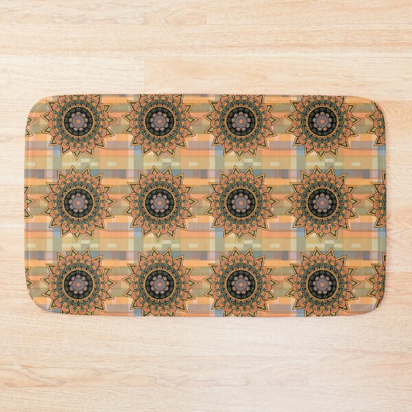 Item preview, Mid-Century Modern Geometric Mandala | Retro Boho Abstract Wall Art designed and sold by ThiagoSDantas.