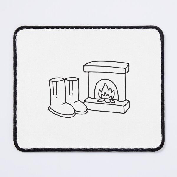 Item preview, Ugg Boots Near Fireplace with Ash designed and sold by rasagamastore.