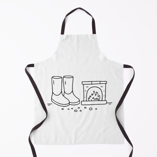 Item preview, Ugg Boots Beside Ash Covered Hearth designed and sold by rasagamastore.