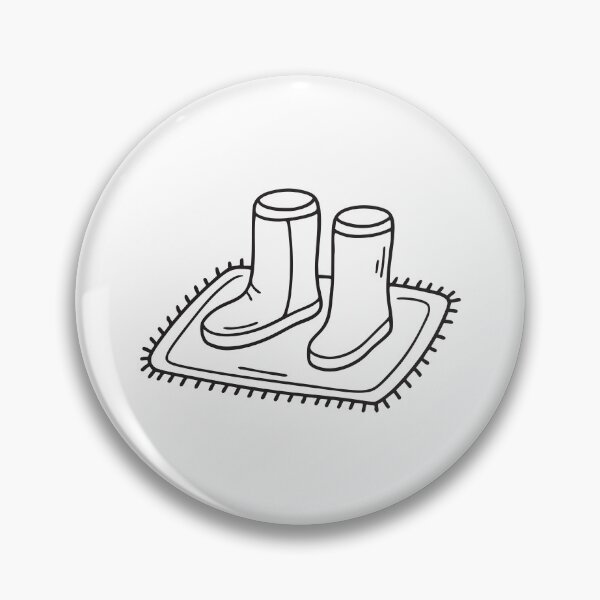 Item preview, Ugg Boots on Welcome Door Mat designed and sold by rasagamastore.