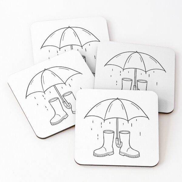 Item preview, Ugg Boots Near Dripping Umbrella designed and sold by rasagamastore.