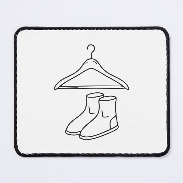 Item preview, Ugg Boots Under Wooden Coat Rack designed and sold by rasagamastore.