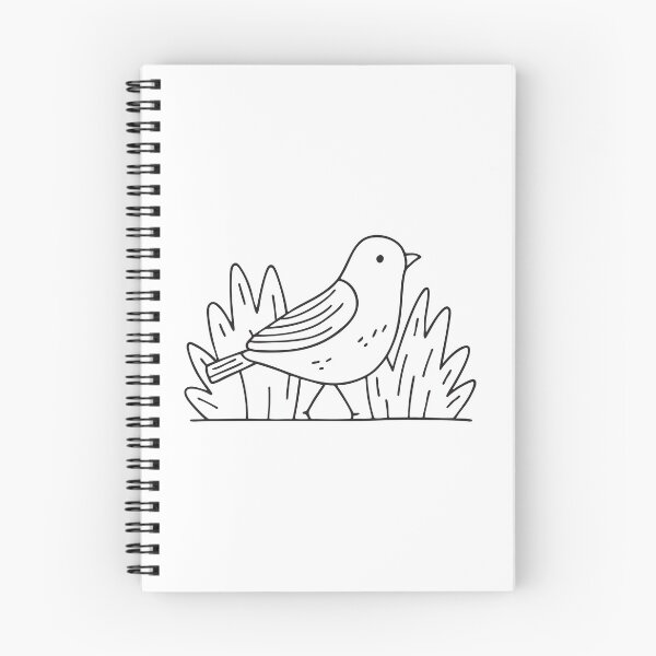 Item preview, Bird Walking Through Dense Underbrush designed and sold by rasagamastore.