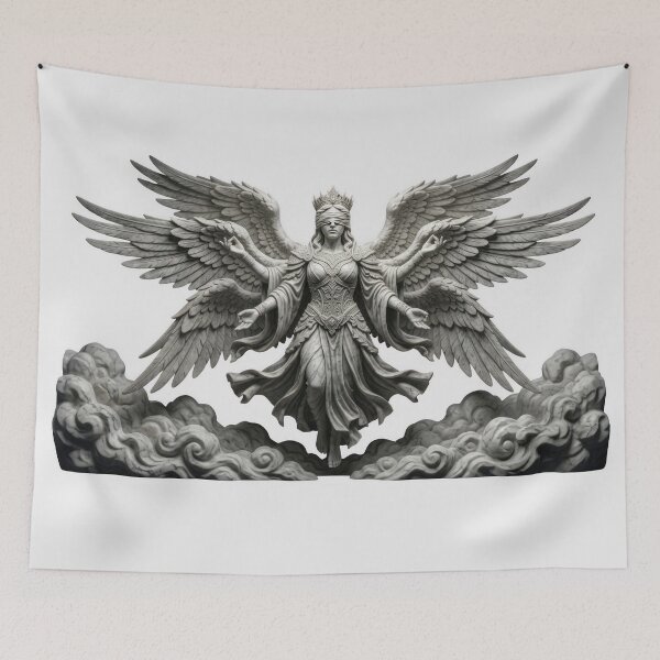 Item preview, Imperial Seraphim Blindfolded Deity Sculpture designed and sold by Tout-Puissant.
