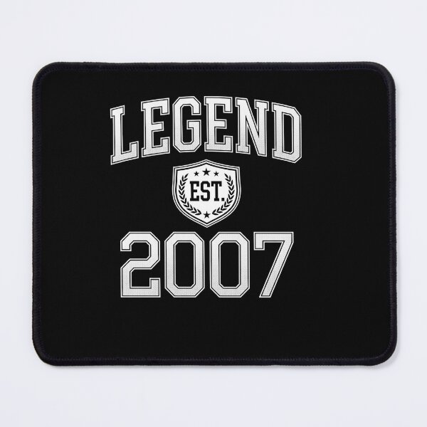 Item preview, Legend Est 2007 Vintage Athletic Style Birthday Typography Design designed and sold by msaloyach.