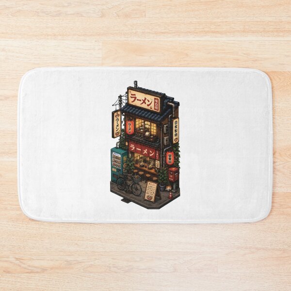 Item preview, Tiny Japanese Ramen Shop designed and sold by MouhamedAdel95.