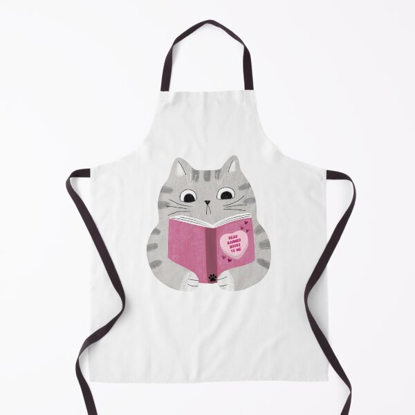 Item preview, Cat Reading - Read Banned Books to Me designed and sold by AmyAndCasey.