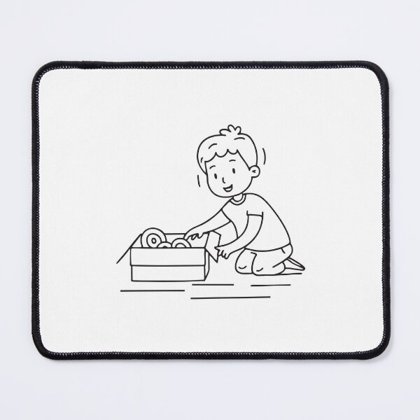 Item preview, Child Opening Toy Box on Carpet designed and sold by rasagamastore.