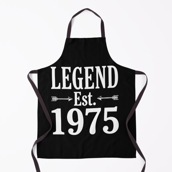 Item preview, Legend Est 1975 Minimal Vintage Birthday Typography Design designed and sold by msaloyach.