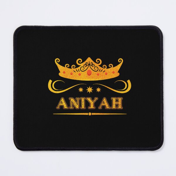 Item preview, Aniyah Personalized Name With Crown - Cool & Custom Gift for Girls, Teens designed and sold by Oussinc.