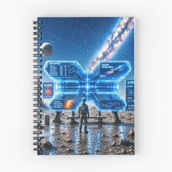 Item preview, The Last Cosmic Bus Stop designed and sold by LAPUTIK.
