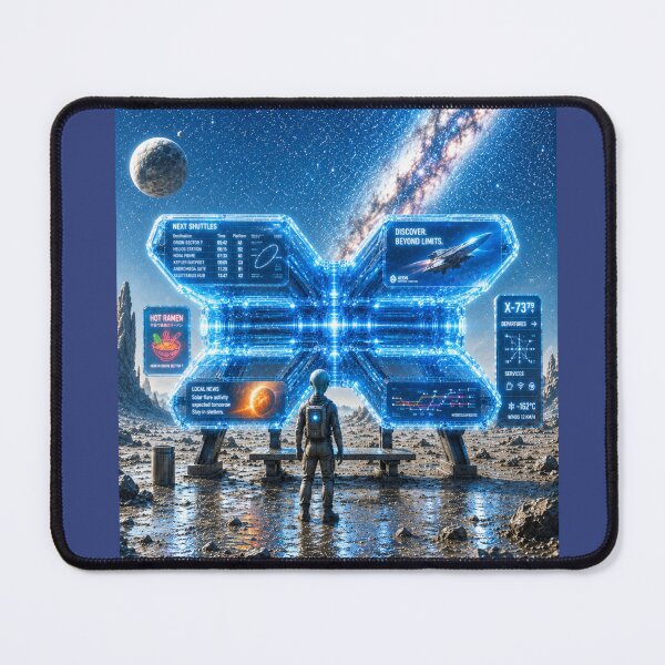 Item preview, The Last Cosmic Bus Stop designed and sold by LAPUTIK.