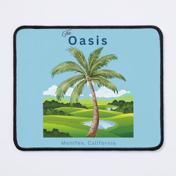 Item preview, The Oasis Golf Course view Menifee California designed and sold by Linda La Guardia.