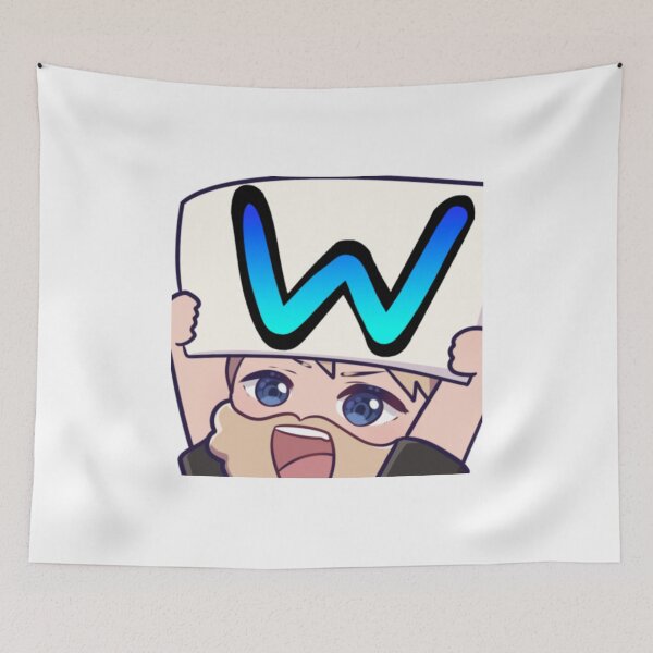 Item preview, Big W Victory Letter Minimalist Graphic Design designed and sold by Aniverlia.