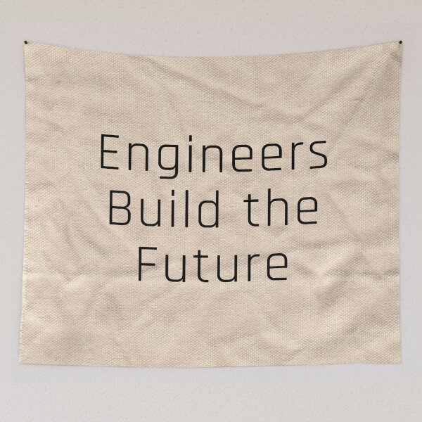 Item preview, Engineers Build the Future | Inspiring Design for Engineers designed and sold by HeyHas.