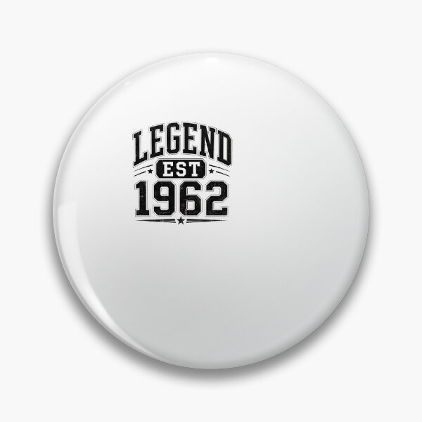 Item preview, Legend Est 1962 Distressed Retro Vintage Birthday Design designed and sold by msaloyach.