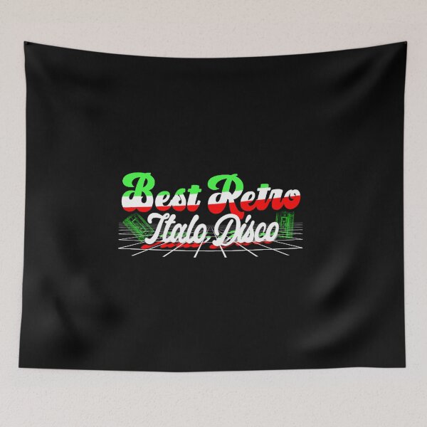 Item preview, Best Retro Italo Disco Black designed and sold by Graphroad.