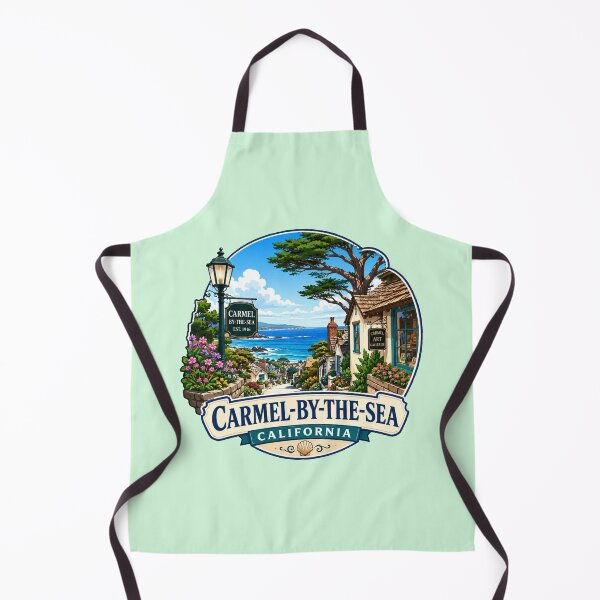 Item preview, Carmel-by-the-Sea, California - Ocean View Village designed and sold by Myra365Art.