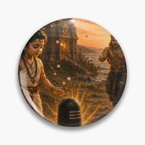 Item preview, Lord Ganesha and Ravana – The Sacred Atma Linga Series. The Divine Plan Fulfilled – The Sacred Atma Linga Touches the Earth designed and sold by Homyar.