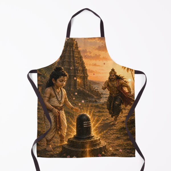 Item preview, Lord Ganesha and Ravana – The Sacred Atma Linga Series. The Divine Plan Fulfilled – The Sacred Atma Linga Touches the Earth designed and sold by Homyar.