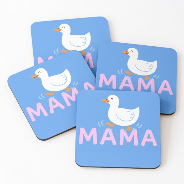 Item preview, Cute Mama Goose Duck Mom Design | Funny Mother Goose Gift in Pink designed and sold by Simplystik.