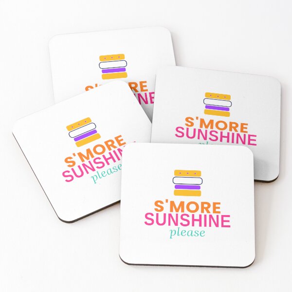 Item preview, Smore Sunshine Please Funny Summer Camping Tee designed and sold by 7Four1 Designs.