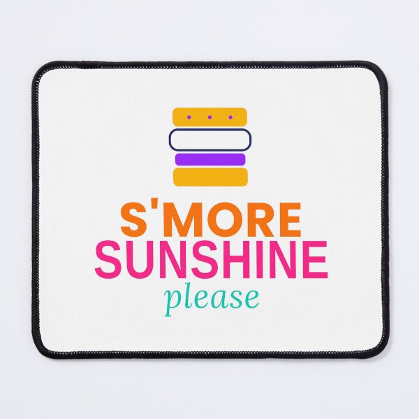 Item preview, Smore Sunshine Please Funny Summer Camping Tee designed and sold by 7Four1 Designs.