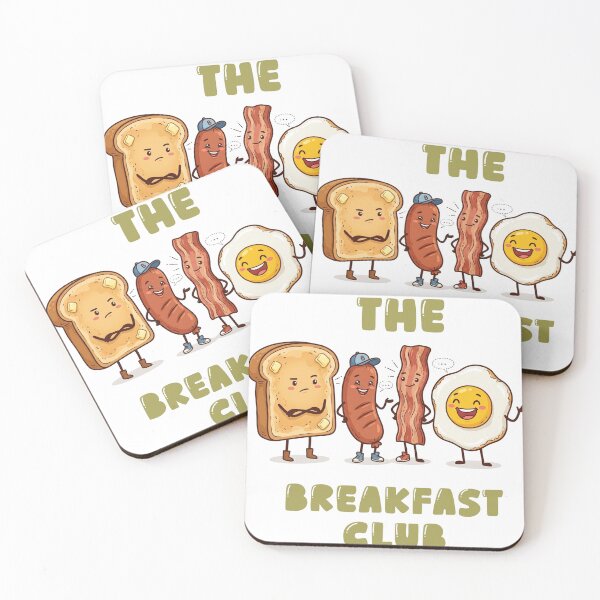 Item preview, The Breakfast Club Funny Food Characters T-Shirt | Cute Kawaii Breakfast Crew Tee | Food Lover Gift | Bacon Egg Toast Sausage designed and sold by Bluebird Crafted Tee.