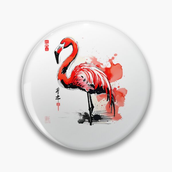 Item preview, Tropical Flamingo Bird Fusion designed and sold by Luciastock.