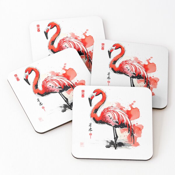 Item preview, Tropical Flamingo Bird Fusion designed and sold by Luciastock.