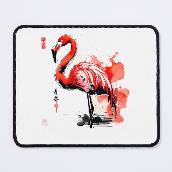 Item preview, Tropical Flamingo Bird Fusion designed and sold by Luciastock.