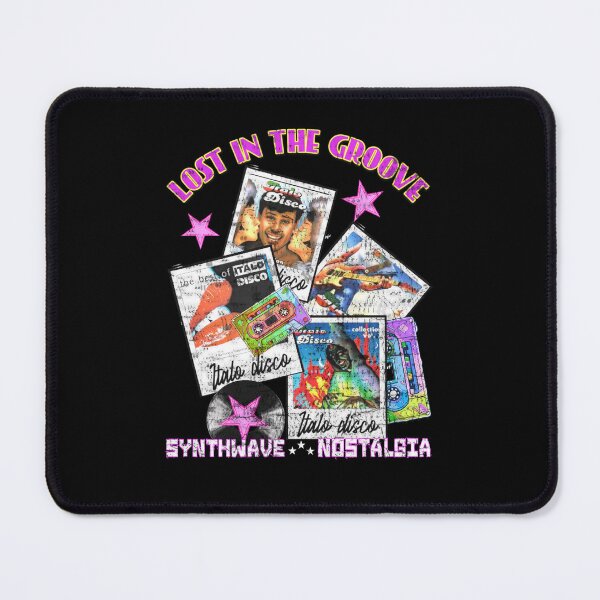Item preview, Italo Disvo-Synthwave Nostalgia  designed and sold by Graphroad.
